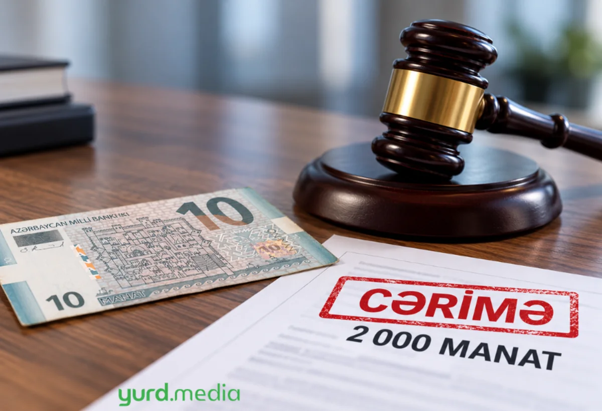 Şirkət 10 manatlıq nizamnamə kapitalına görə 2 min manat cərimələndi